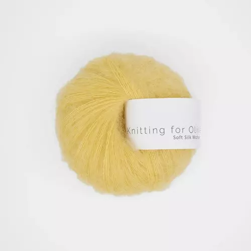 Soft Silk Mohair - smørblomst
