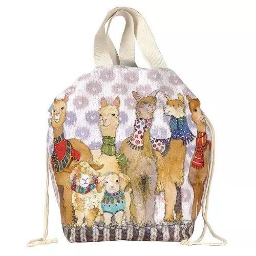 Bucket bag m/snøring - other woollies