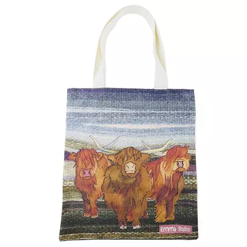 Tote bag - highland coos