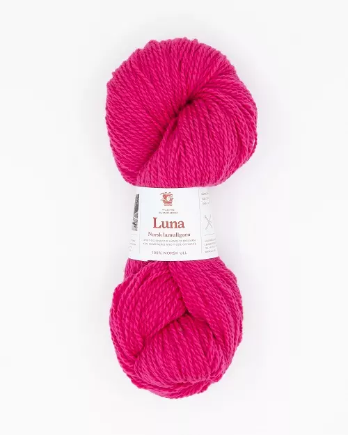 468 Luna lamullgarn - dyp rosa