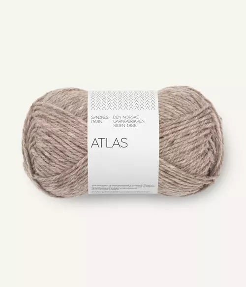 2650 Atlas - gråbeige melert