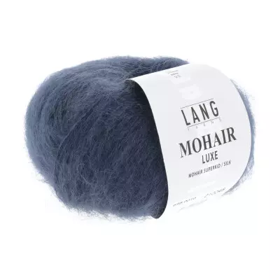 0010 Mohair Luxe - steel blue