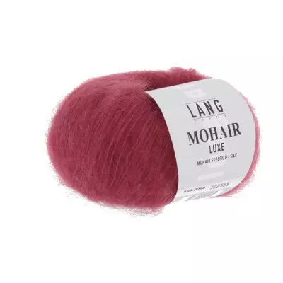 0060 Mohair Luxe - red