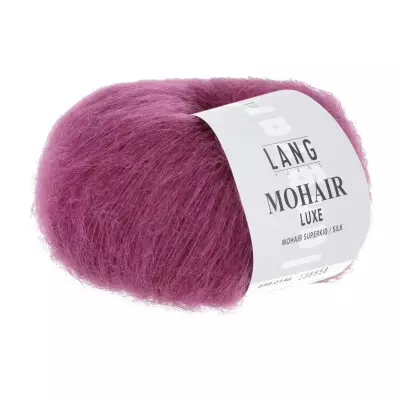 0146 Mohair Luxe - cyclamen
