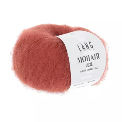 0275 Mohair Luxe - brown-orange