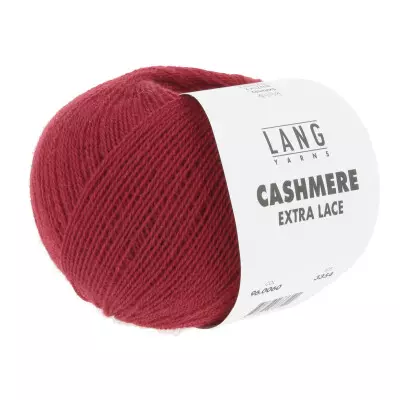 60 Cashmere Extra Lace - red