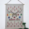 Jul med Rudolf, adventskalender 38x56cm