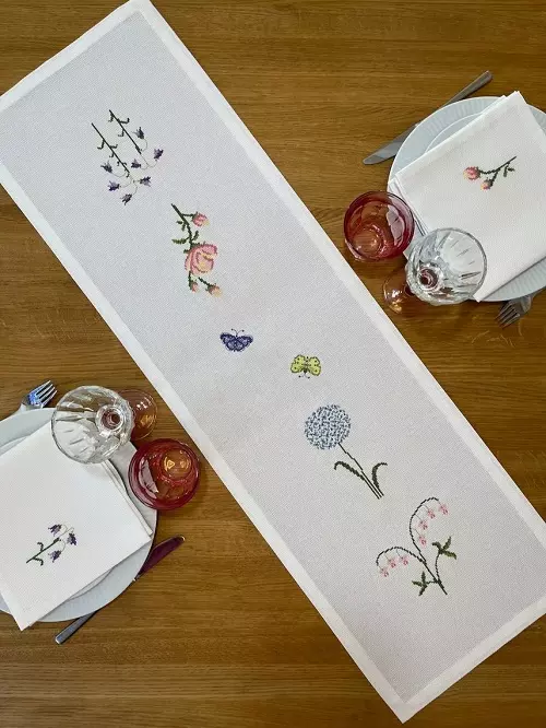 Vår, løper 30x100cm