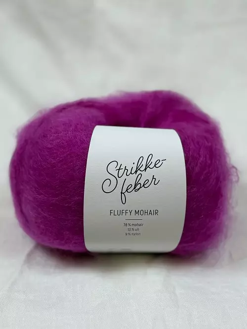 501 Fluffy Mohair - hortensia