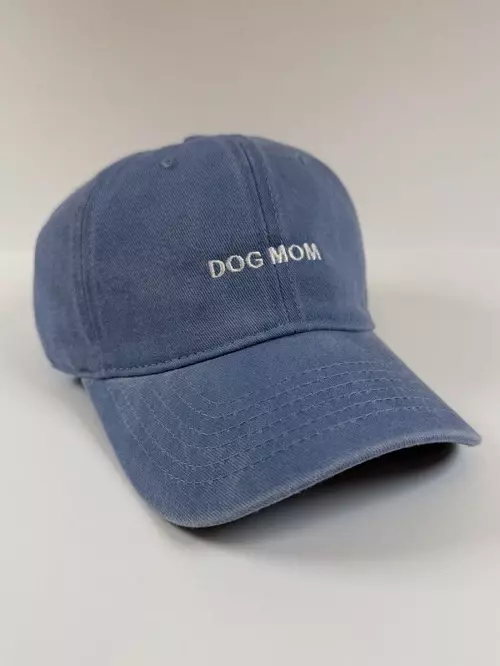 Caps - dog mom, lys blå