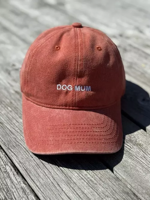 Caps - dog mom, orange