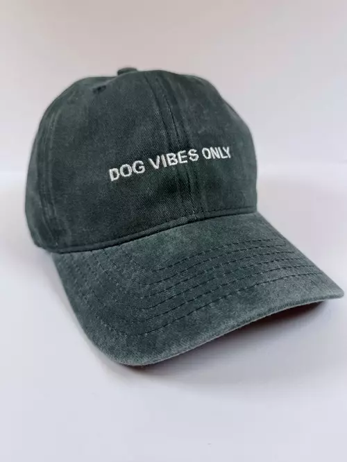 Caps - dog vibes only, grønn
