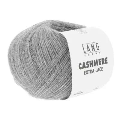224 Cashmere Extra Lace - gray mélange
