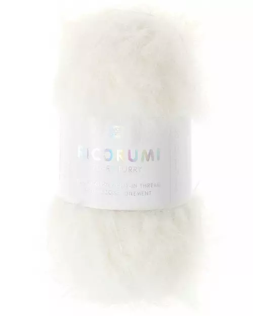 001 Furry Furry - white