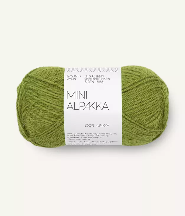 9564 Mini Alpakka - matcha