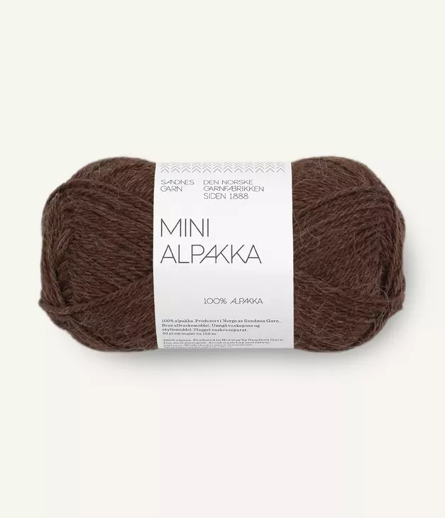 3091 Mini Alpakka - cacao nibs