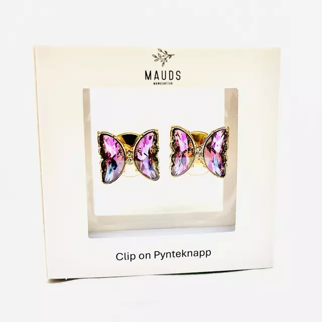 Clip on pynteknapper D (par)