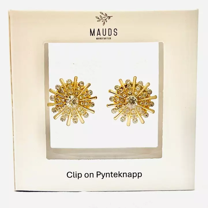 Clip on pynteknapper I (par)