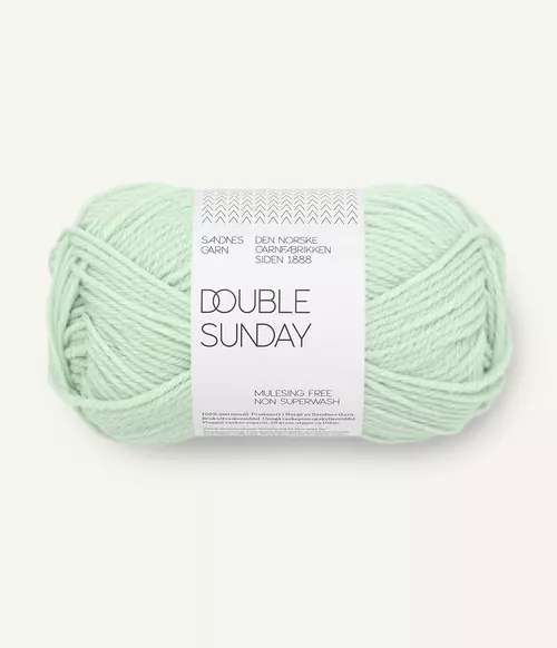 7911 Double Sunday - mint green