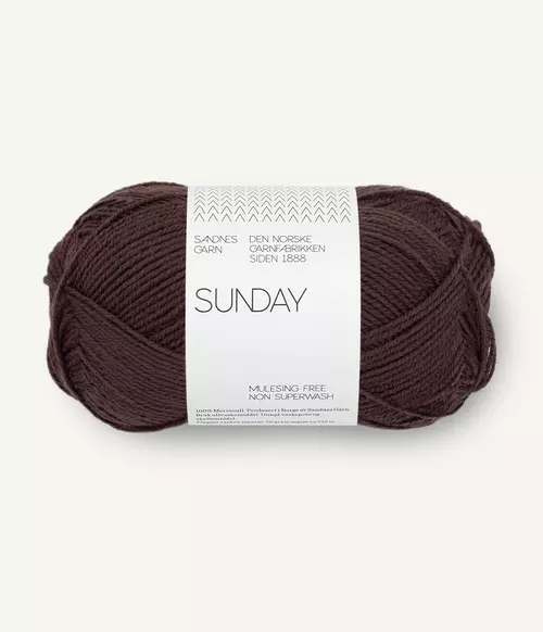 3591 Sunday - chocolate plum
