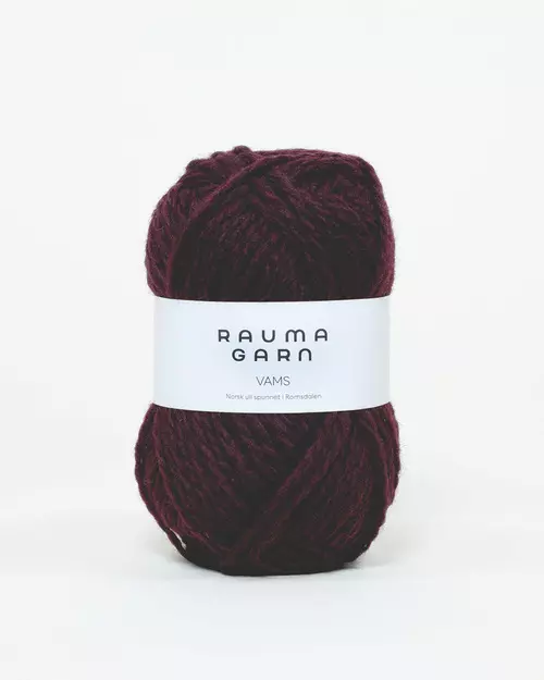 116 Vams - mørk burgunder