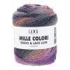219 Mille Colori Socks & Lace Luxe - brown/red/violet