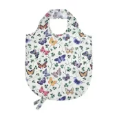 Roll-up bag, butterfly grove blue