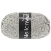 9244 Meilenweit 6-ply - lys grå