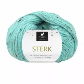 928 Sterk - karibisk blå tweed