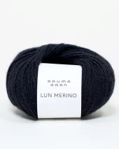 78 Lun Merino - svart