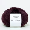 42 Lun Merino - mørk burgunder