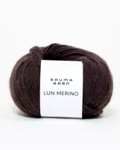 06 Lun Merino - mørk sjokolade
