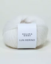 49 Lun Merino - hvit