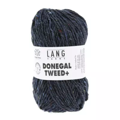 10 Donegal Tweed + - steel blue