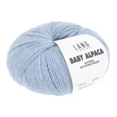 21 Baby Alpaca - light blue mélange