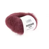 0162 Mohair Luxe - wine red