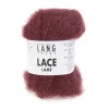 62 Lace Lamé - wine red