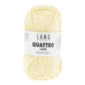 12 Quattro Lamé - light yellow