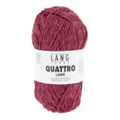 62 Quattro Lamé - wine red