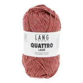 75 Quattro Lamé - brown-orange