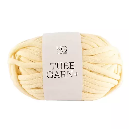 0717 Tubegarn+ - lys gul