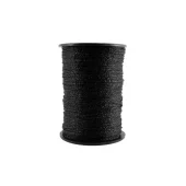 1021 Hekletråd glitter - svart