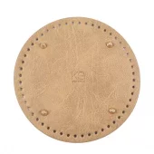 Veskebunn Ø20cm, lys brun