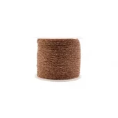 1010 Glittertråd - brun