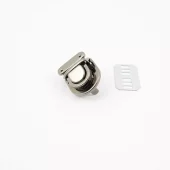 Veskelås 31x26mm, svart