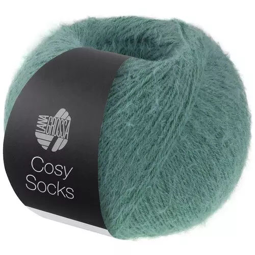 06 Cosy Socks - sjøgrønn