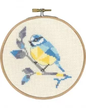 Blåmeis, bilde Ø13cm