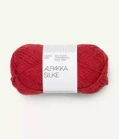4135 Alpakka Silke - heritage red