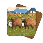 Coaster - We're Daft But We Love Ewe
