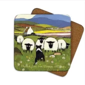 Coaster - Thank Ewe For Doggy Sitting